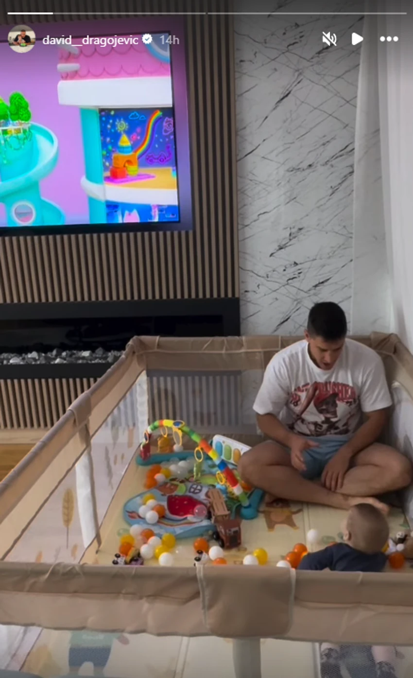 Živi sa zgodnom suprugom u penthausu od 500.000 evra: Bivši zadrugar objavio neodoljivi prizor sa sinom iz doma