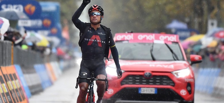Jhonathan Narvaez po ucieczce wygrał 12. etap Giro d'Italia