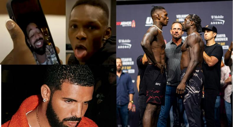 Drake bets 1 million dollars on Adesanya to win against Cannonier [Video]