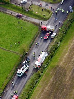 IRELAND-BUS-ACCIDENT