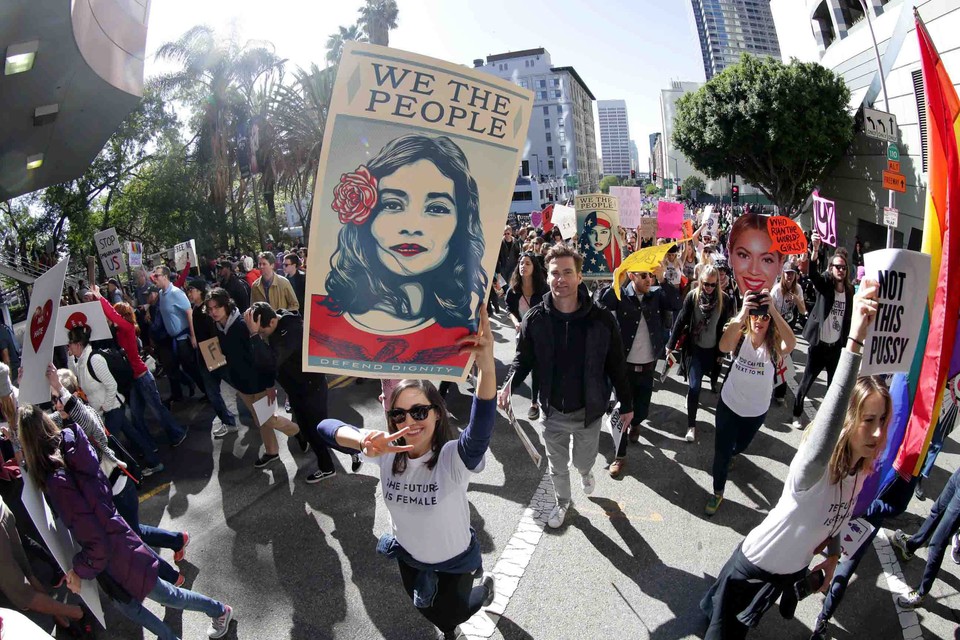 USA WOMEN'S MARCH (Woman's March protest against US President Donald Trump)