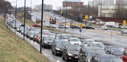 Komunikacyjny paraliż Trasy AK