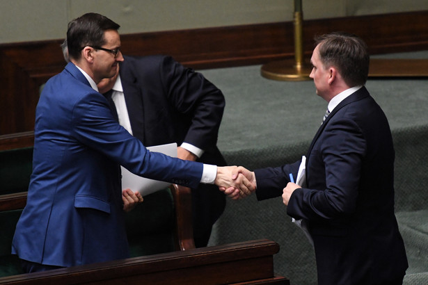 Zbigniew Ziobro Mateusz Morawiecki