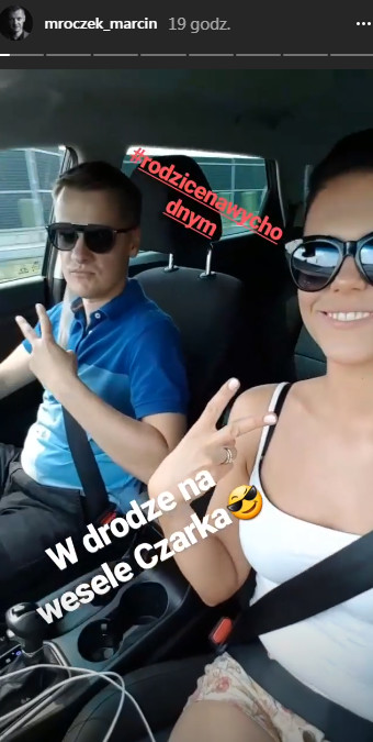 Marcin Mroczek na Instagramie