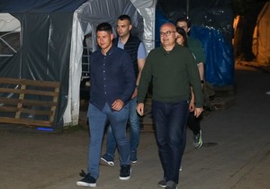 Miloš Vučević sa studentima u Pionirskom parku