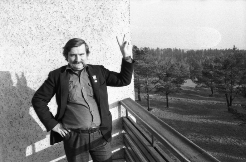 Lech Wałęsa na internowaniu w Arłamowie, 1982 rok