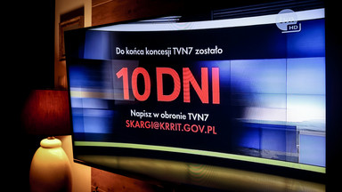 Koncesja TVN7 wygasa za dziewięć dni. Tysiące skarg do KRRiT