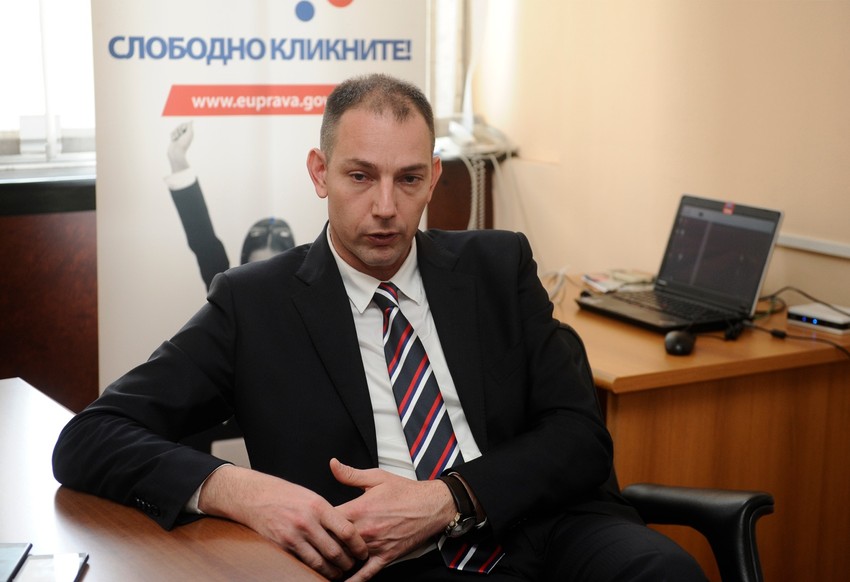 Dušan Stojanović, direktor Direkcije za e-upravu
