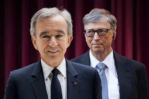 Bernard Arnault, właściciel LVMH i Christiana Diora, drugim najbogatszym człowiekiem