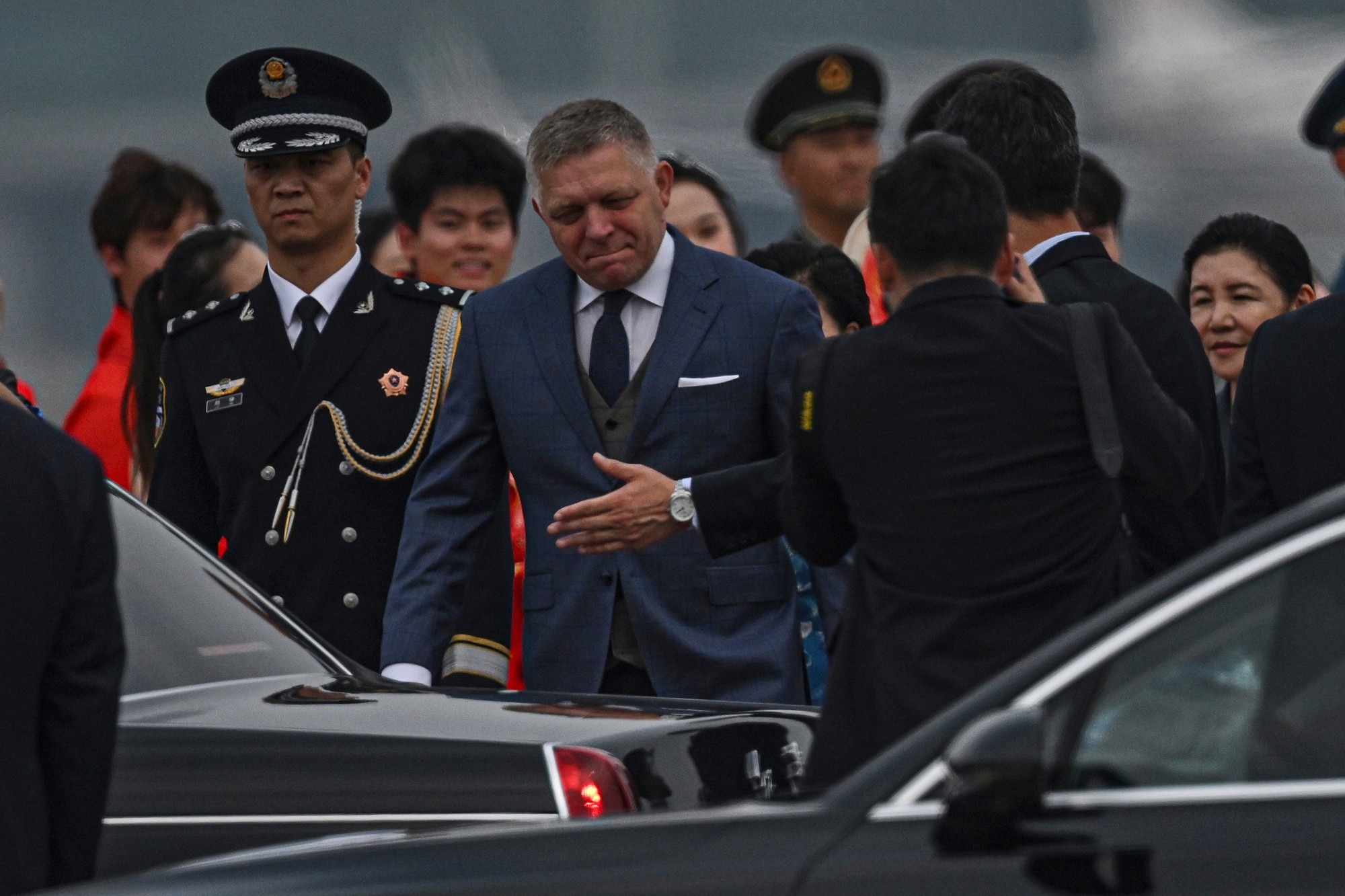 Slovenský premiér Robert Fico na návšteve Číny.