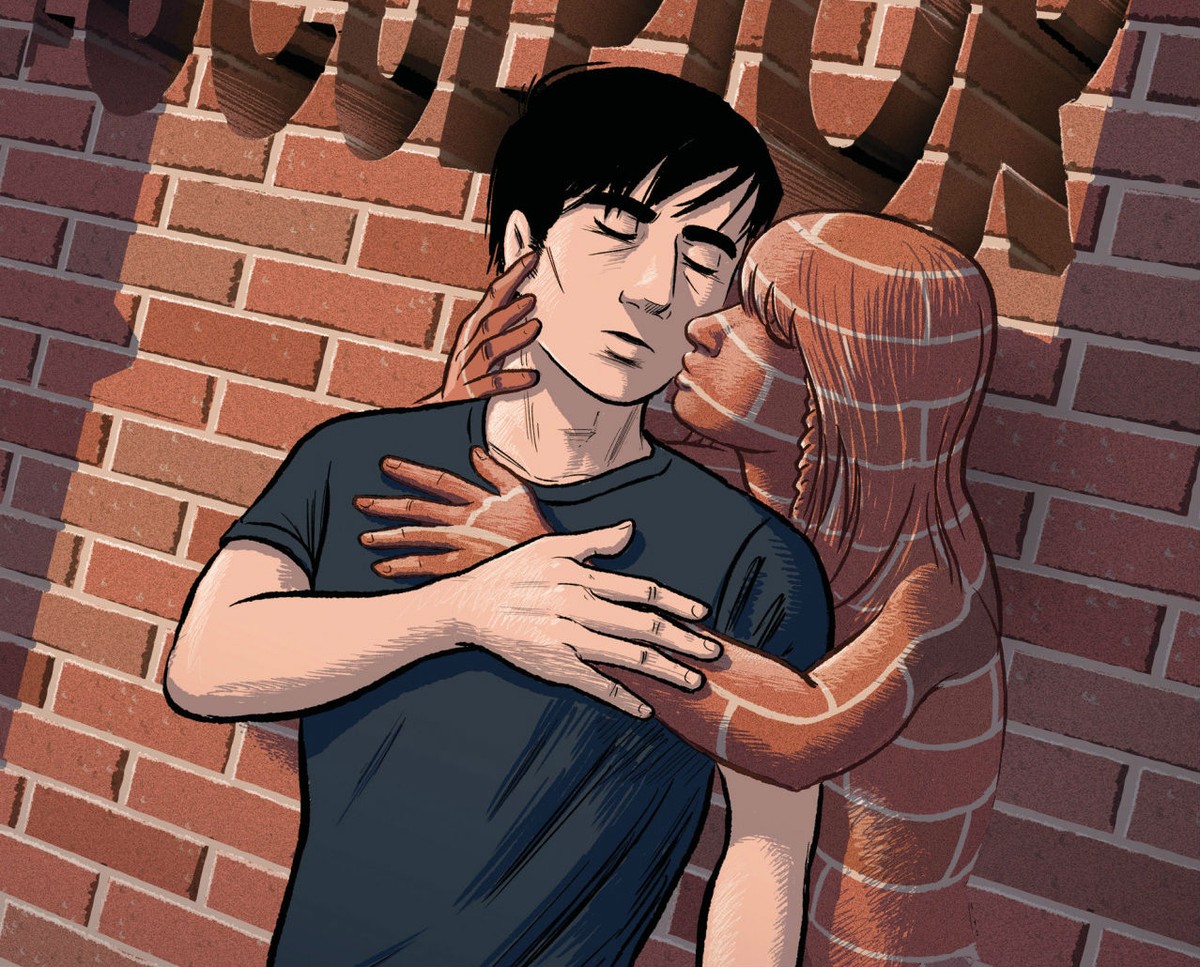 Fragment okładki komiksu "Stwórca" Scotta McClouda