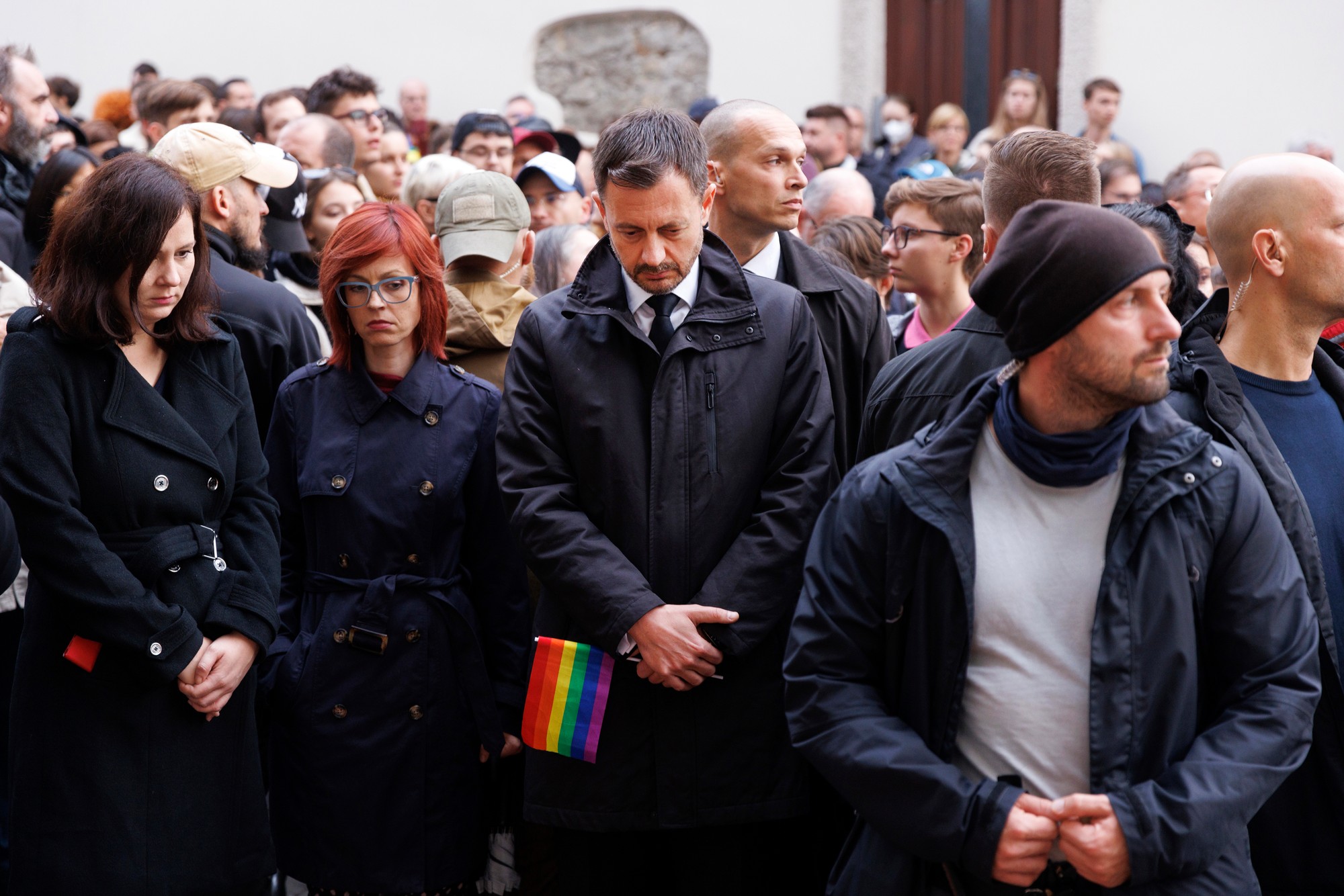 Pochodu sa zúčastnil aj predseda vlády SR Eduard Heger.