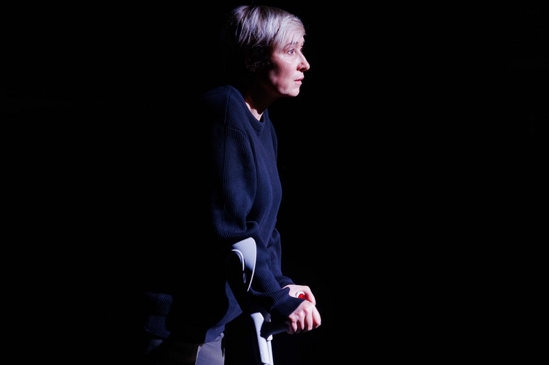 Dominika Bednarczyk w spektaklu "Dziady" w Teatrze im. Juliusza Słowackiego w Krakowie, reż. Maja Kleczewska (zdjęcie z przedstawienia) 