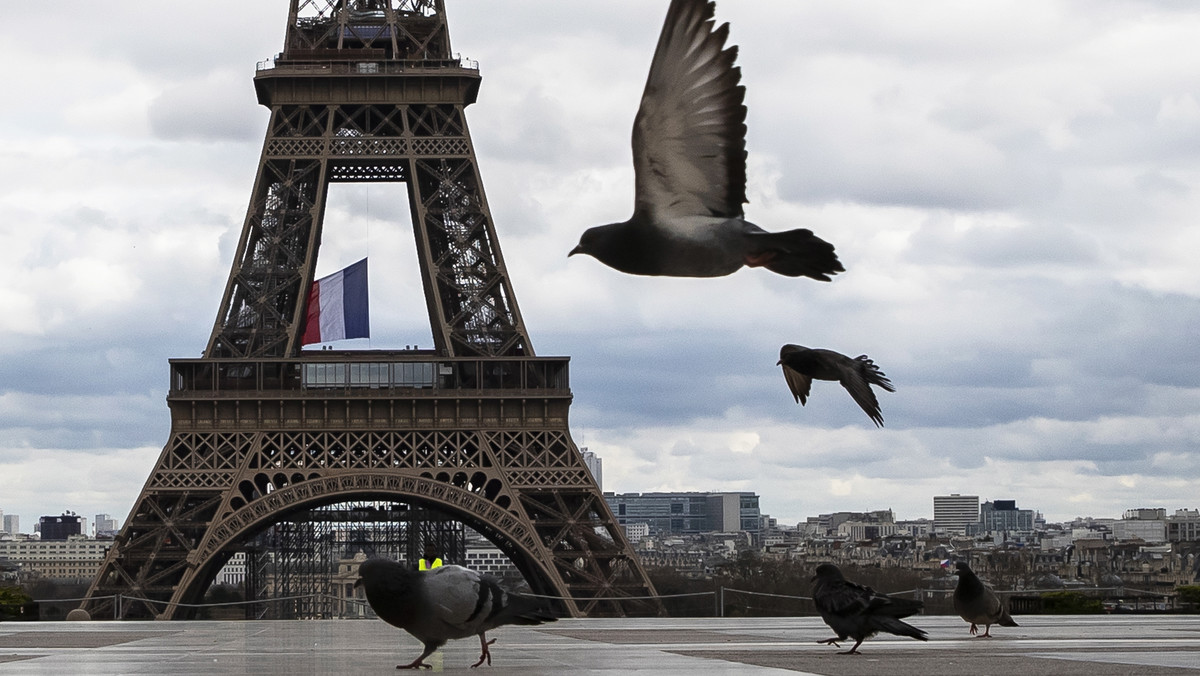 Koronawirus w Paryżu: nie widać paniki