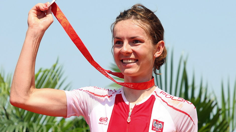 Maja Włoszczowska jest wicemistrzynią olimpijską z Pekinu (2008) i Rio de Janeiro (2016).