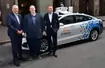 Jim Hacket (szef Forda), Bryan Saleski (Argo AI) i Herbert Diess (szef Volkswagena) i