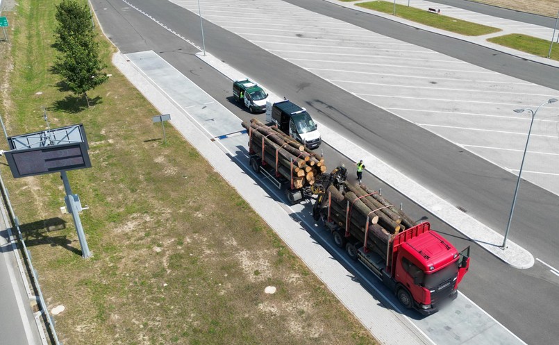 Kontrola drogowa, patrol ITD