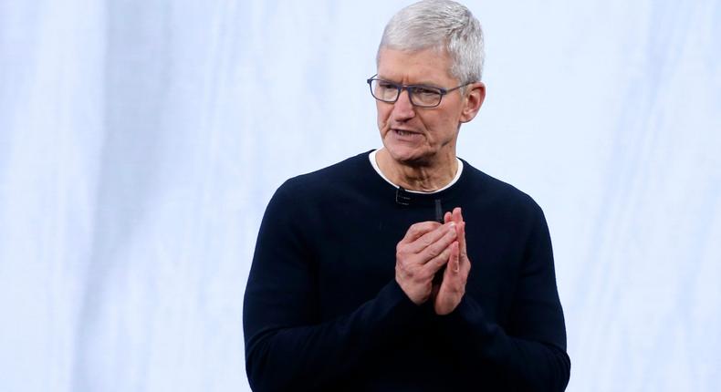 Apple CEO Tim Cook has avoided a massive layoff.Stephen Lam/Reuters