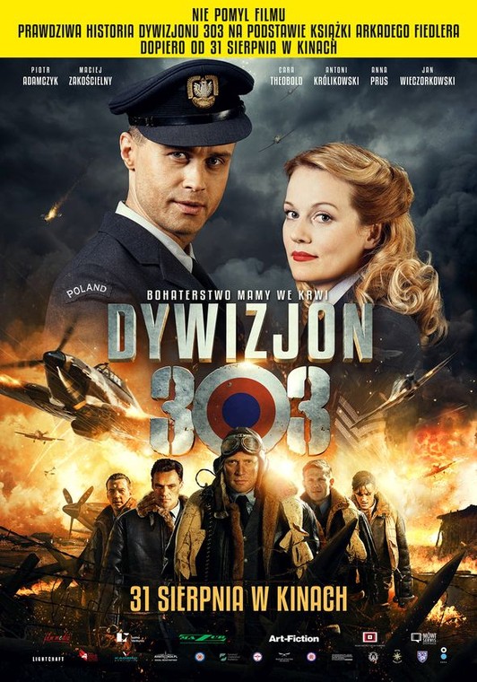 "Dywizjon 303. Historia prawdziwa" - plakat filmu