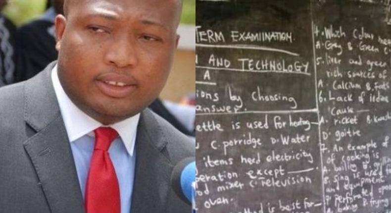 Writing exam questions on chalkboard a ‘national disgrace’ – Okudzeto Ablakwah 