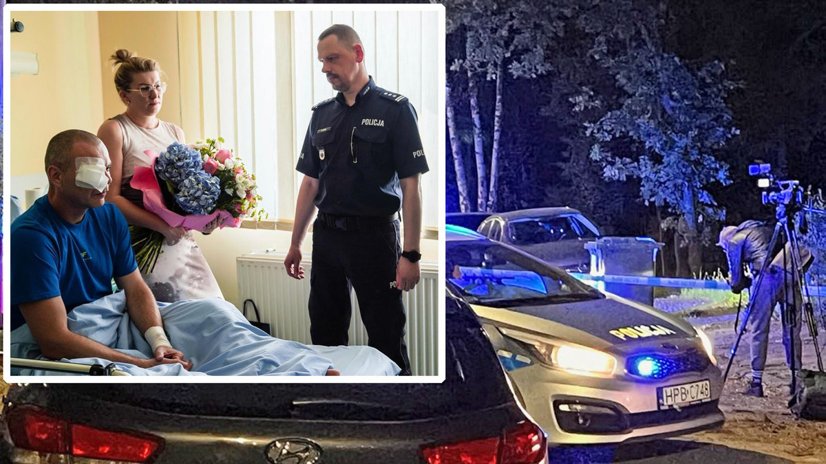 Postrzelony policjant z Bolesławca ciągle jest w szpitalu. Ale ma się trochę lepiej