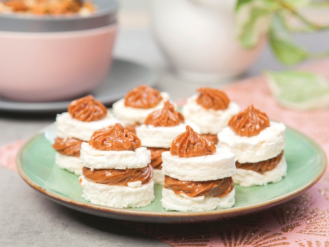 Beze torta kao slatki poljubac