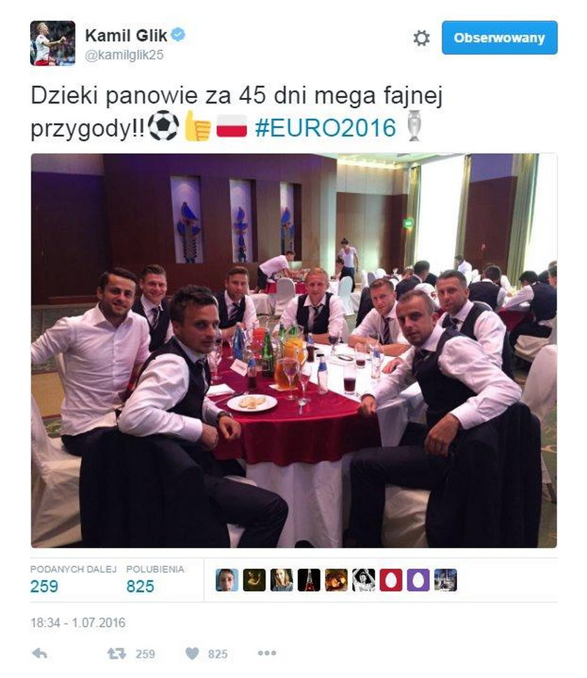 Polacy piłkarze stworzyli fantastyczną drużynę