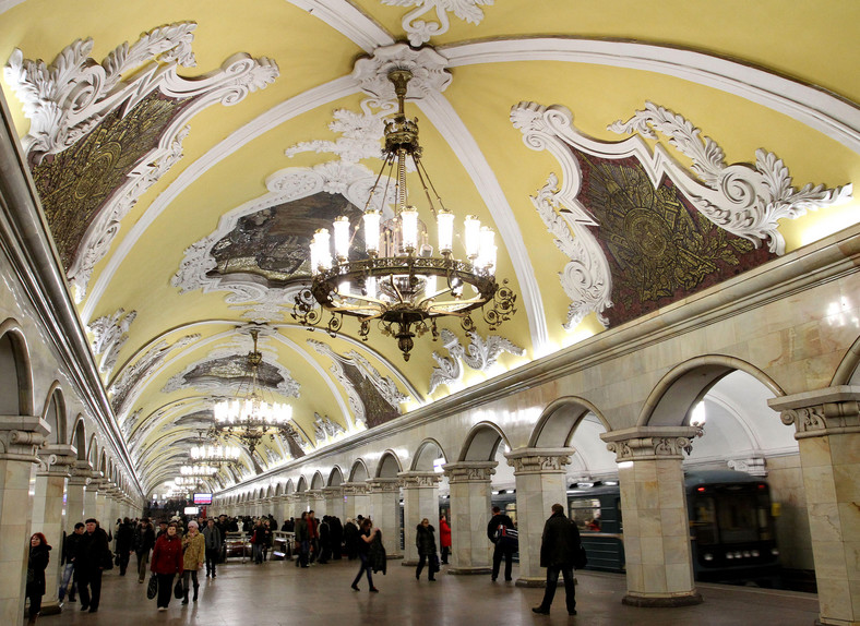 Moskiewskie metro: Stacja Komsomolskaja