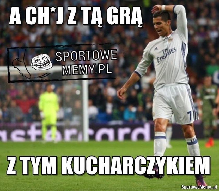 Echa pojedynku Cristiano i Kucharczyka, czyli memy po meczu Real - Legia