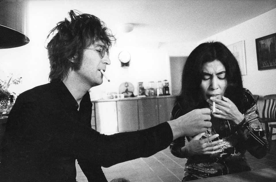 John Lennon i Yoko Ono (fot. Bulls Press)