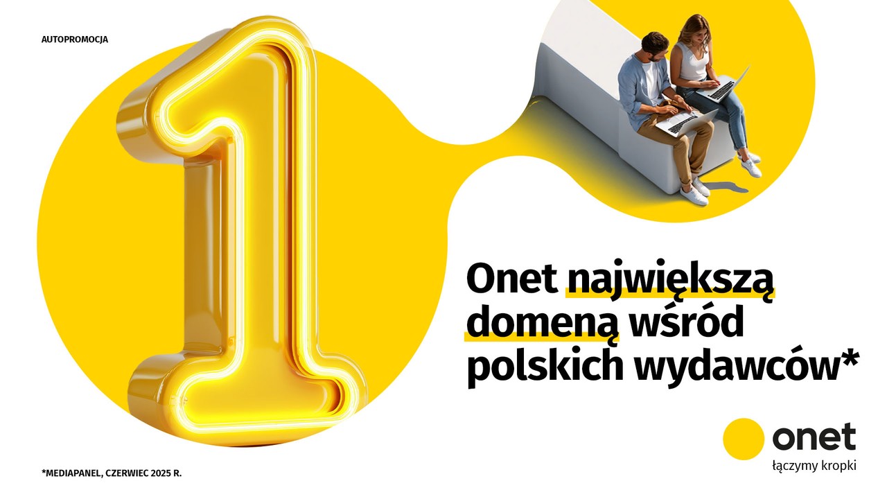 Onet największą domeną wśród polskich wydawców w czerwcu 2025 r.