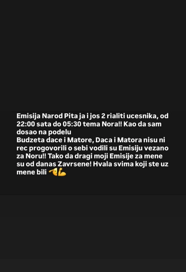 ASMIN DURDŽIĆ REŠEN DA SE ZAMERI PRODUKCIJI, doneo drastičnu odluku usred emisije: "OD DANAS JE ZAVRŠENO!"