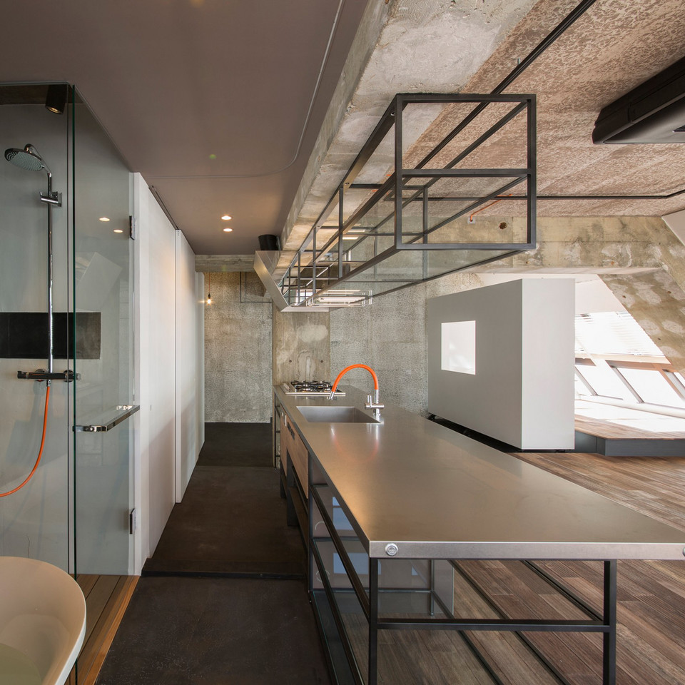 Loft w Tokio autorstwa G Studio Architects, Japonia 