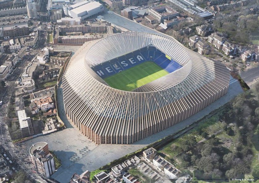 Nowy stadion Chelsea Londyn. Oto wizja przyszłości!