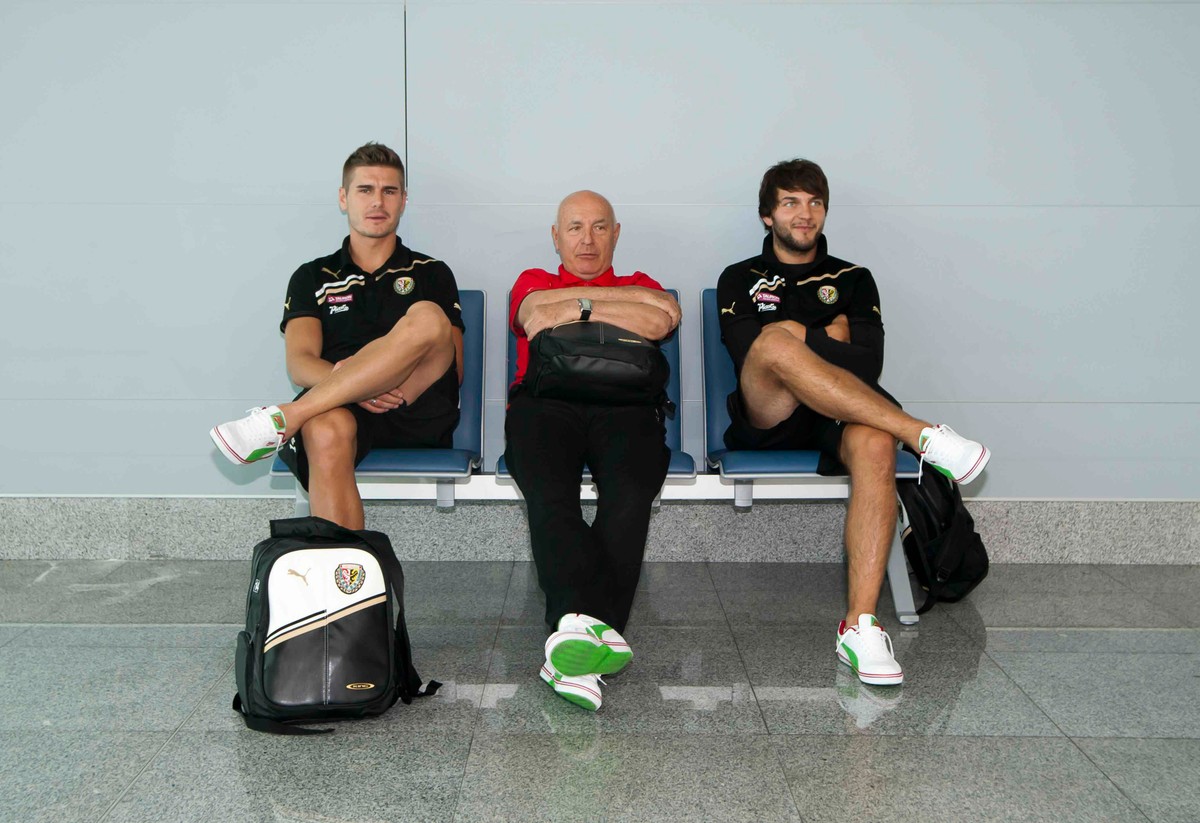 Trener i jego zawodnicy