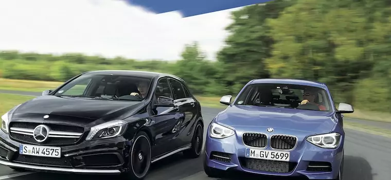 Mercedes A 45 AMG kontra BMW M135i xDrive