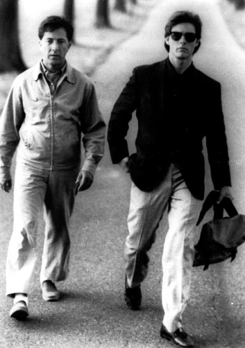 Dustin Hoffman i Tom Cruise w flmie 'Rain Man'