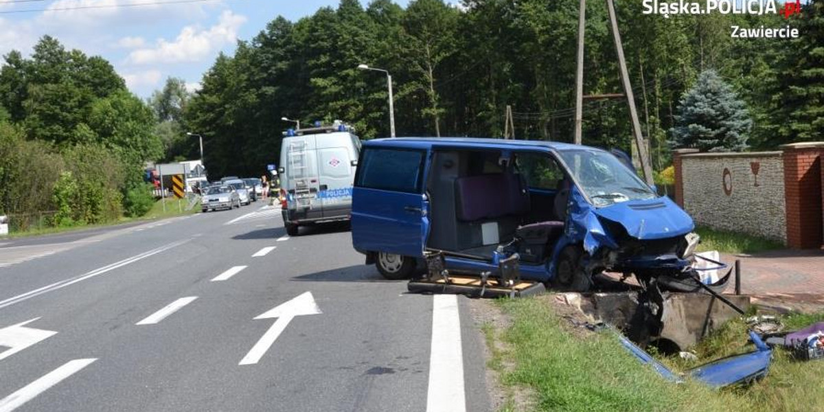 Dramat na drodze. Dzieci w szpitalu