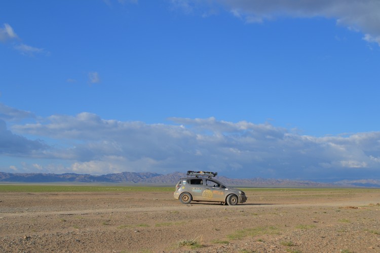 Aveo's First Mongol Rally Team