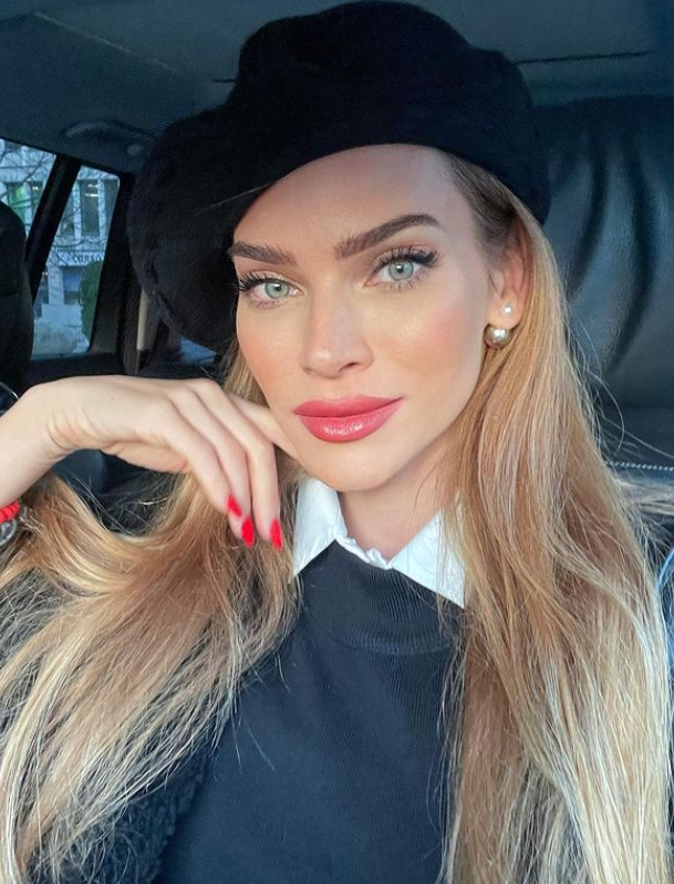 Modelka Andrea Verešová. 
