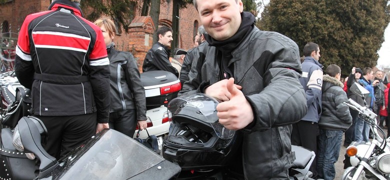Wałęsa miał wypadek na motorze!