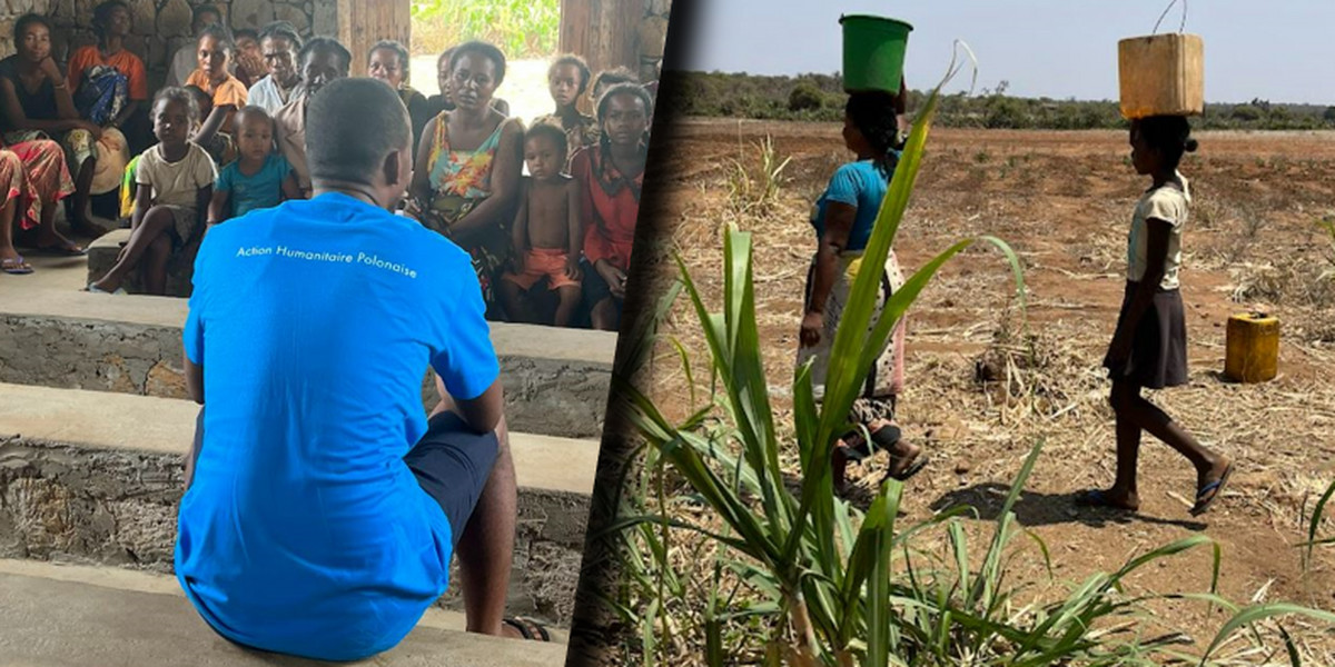 PAH od dawna działa na Madagaskarze. W tym kraju dzieci wciąż muszą chodzić kilometrami, by zdobyć wodę do picia.