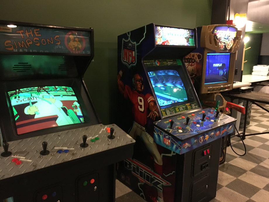 WeLive's arcade.