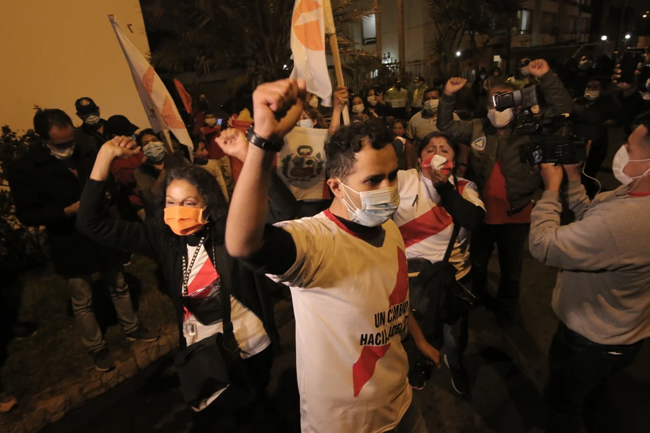 Pristalice Keiko Fudžimori slave pobedu u Limi