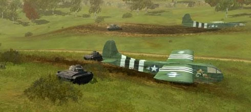 Screen z gry "Panzer Elite Action: Pola Chwały"