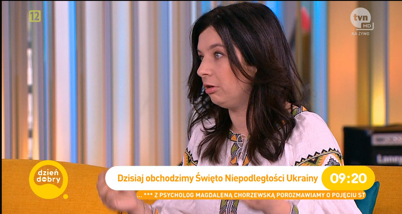 Natalia Panczenko w "Dzień dobry TVN"