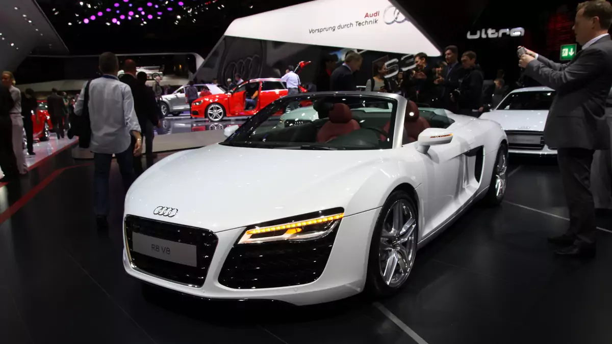 Audi R8 (Paryż 2012)