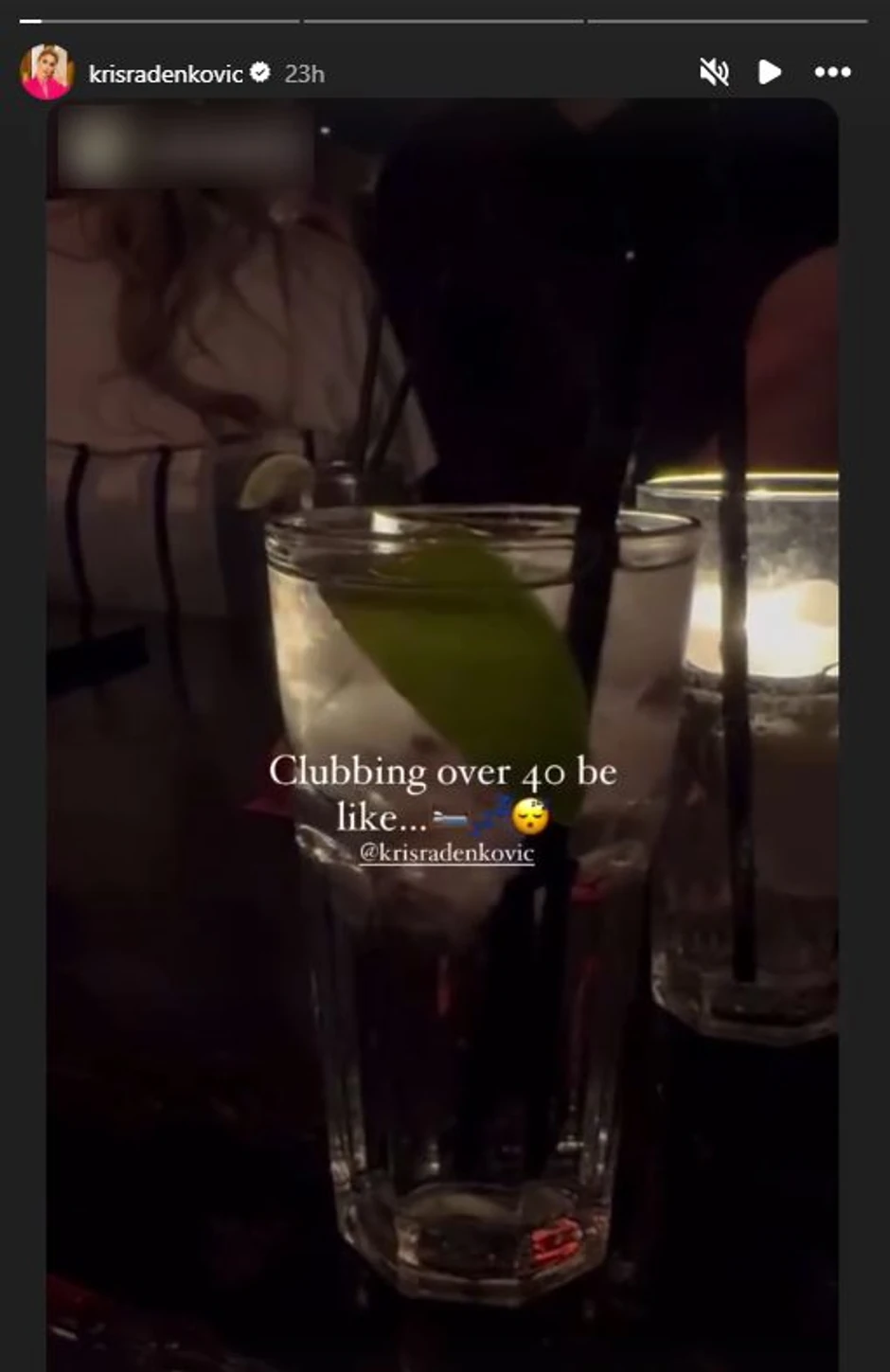 Kristina Radenković, objava