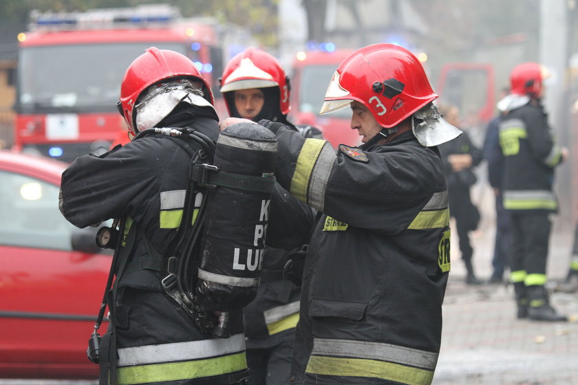 Wybuch gazu w Lublinie