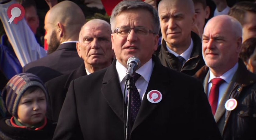 Bronisław Komorowski z wizytą w Aleksandrowie Kujawskim 